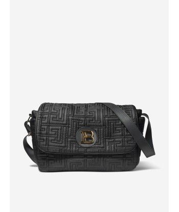 Balmain Baby Logo Changing Bag in Black livraison gratuite