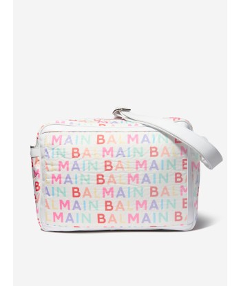 Balmain Baby Logo Print Changing Bag in Multicolour meilleur choix