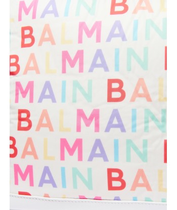 Balmain Baby Logo Print Changing Bag in Multicolour meilleur choix