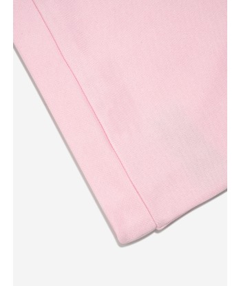 Balmain Baby Girls Logo Jersey Dress in Pink l'achat 