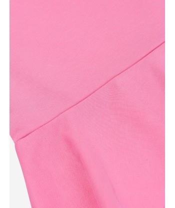 Balmain Girls Logo Jersey Dress in Pink plus qu'un jeu 