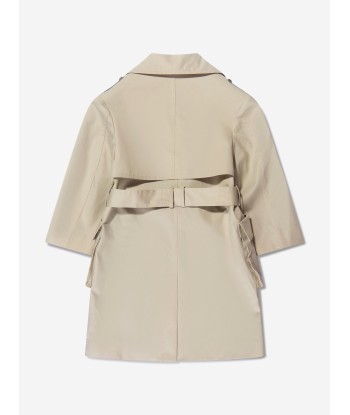 Balmain Girls Parka Coat in Beige 50% de réduction en Octobre 2024