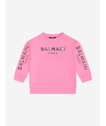 Balmain Boys Logo Sweatshirt in Pink 50-70% off 