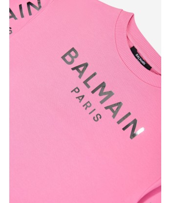 Balmain Boys Logo Sweatshirt in Pink 50-70% off 