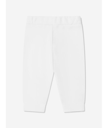 Balmain Baby Logo Joggers in White Jusqu'à 80% De Réduction