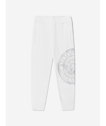 Balmain Boys Logo Joggers in Grey acheter en ligne