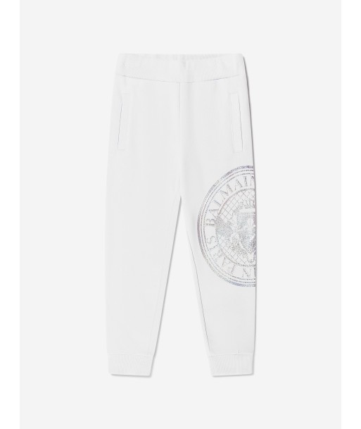 Balmain Boys Logo Joggers in Grey acheter en ligne