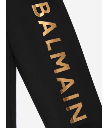 Balmain Boys Logo Joggers in Black Profitez des Offres !