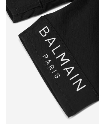 Balmain Boys Logo Shorts in Black paiement sécurisé