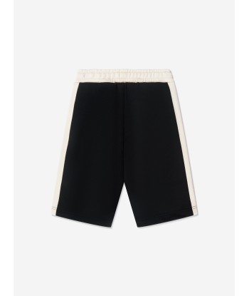 Balmain Boys Jersey Logo Shorts in Black Toutes les collections ici