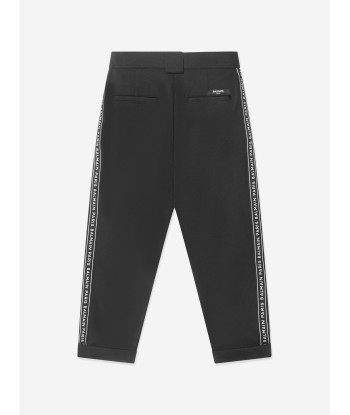 Balmain Boys Suit Trousers in Black pas chere