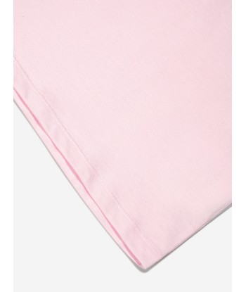 Balmain Girls Logo T-Shirt in Pink sélection de produits