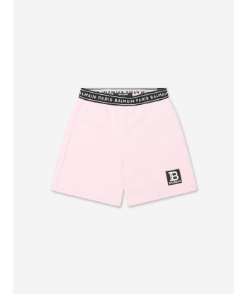 Balmain Baby Girls Logo Shorts in Pink Comparez plus de prix