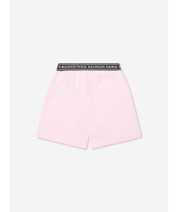 Balmain Baby Girls Logo Shorts in Pink Comparez plus de prix