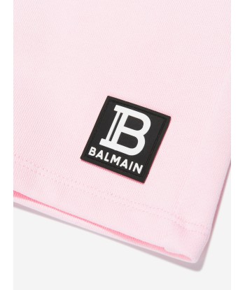 Balmain Baby Girls Logo Shorts in Pink Comparez plus de prix