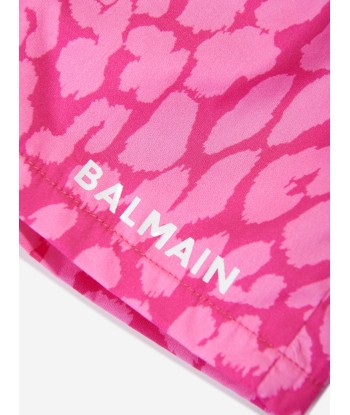 Balmain Baby Girls Leopard Print Shorts in Pink 50% de réduction en Octobre 2024