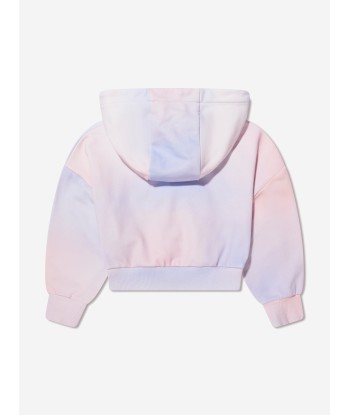 Balmain Girls Logo Hoodie in Pink Voir les baskets