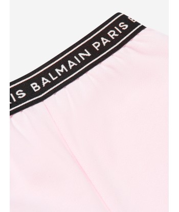 Balmain Baby Girls Logo Shorts in Pink Comparez plus de prix