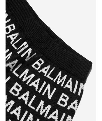 Balmain Girls Logo Shorts in Black prix pour 