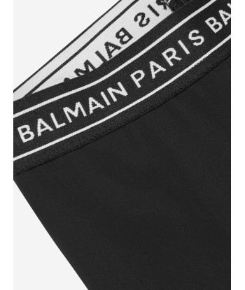 Balmain Girls Logo Sport Shorts in Black le des métaux précieux