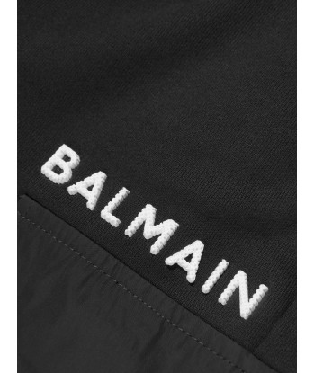 Balmain Boys Pocket Shorts in Black Venez découvrir notre 