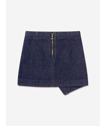 Balmain Girls Wrap Skirt in Blue Profitez des Offres !