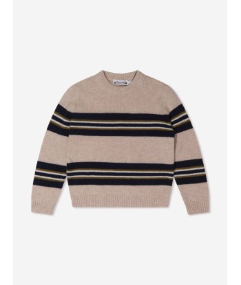 Bonpoint Boys Branco Wool Jumper Profitez des Offres !