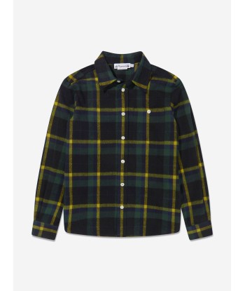 Bonpoint Boys Baptiste Long Sleeve Checked Shirt les ctes