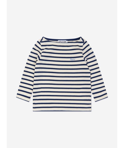 Bonpoint Boys Striped Long Sleeve Baudelaire T-Shirt commande en ligne