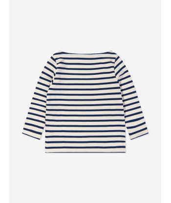 Bonpoint Boys Striped Long Sleeve Baudelaire T-Shirt commande en ligne