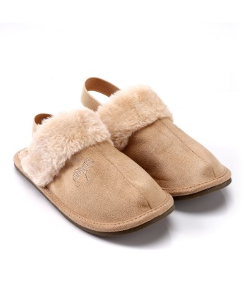 Plush Slippers - Hard Sole with Elastic du meilleur 