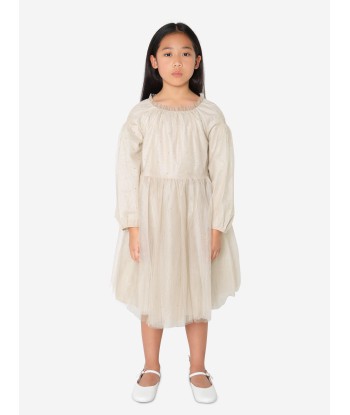 Bonpoint Girls Bluebell Dress In Beige vente chaude votre 