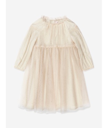 Bonpoint Girls Bluebell Dress In Beige vente chaude votre 