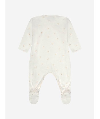 Bonpoint Baby Printed Babygrow in White Découvrez la collection