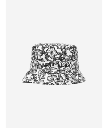 Bonpoint Boys Aloha Bucket Hat in Black en ligne des produits 