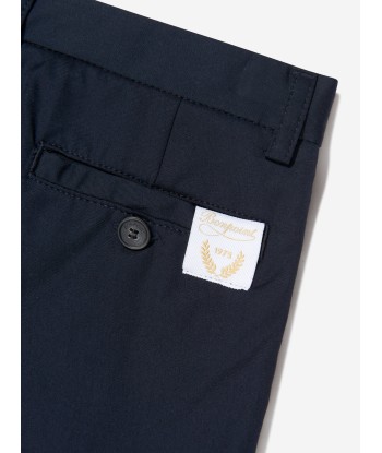 Bonpoint Boys Calvin Bermuda Shorts in Navy le concept de la Pate a emporter 