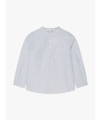 Bonpoint Boys Claude Shirt in Blue des créatures d'habitude