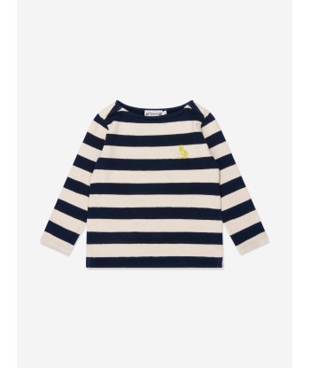 Bonpoint Boys Long Sleeve Striped Baudelaire T-Shirt store