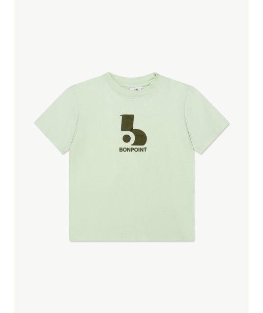 Bonpoint Kids Thibald T-Shirt in Green Voir les baskets