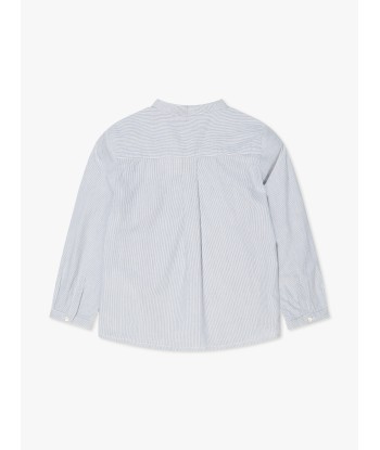 Bonpoint Boys Claude Shirt in Blue des créatures d'habitude