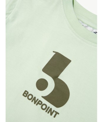 Bonpoint Kids Thibald T-Shirt in Green Voir les baskets