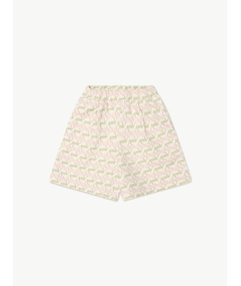 Bonpoint Girls Bermuda Short in Ivory Pour