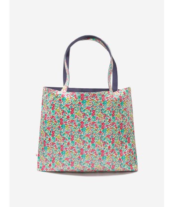 Bonpoint Girls Floral Reversible Tote Bag in Mint vente chaude votre 