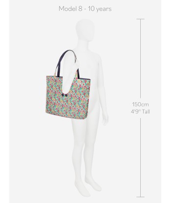 Bonpoint Girls Floral Reversible Tote Bag in Mint vente chaude votre 