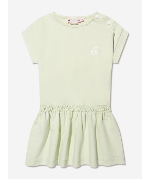 Bonpoint Girls Celima Dress in Green chez Cornerstreet bien 