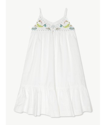 Bonpoint Girls Anya Maxi Dress in White s'inspire de l'anatomie humaine