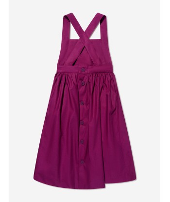 Bonpoint Girls Sleeveless Gladys Dress in Violet pas chere