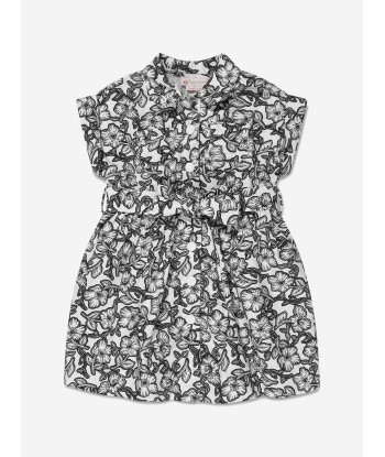 Bonpoint Girls Floral Gisele Dress in Black livraison et retour toujours gratuits