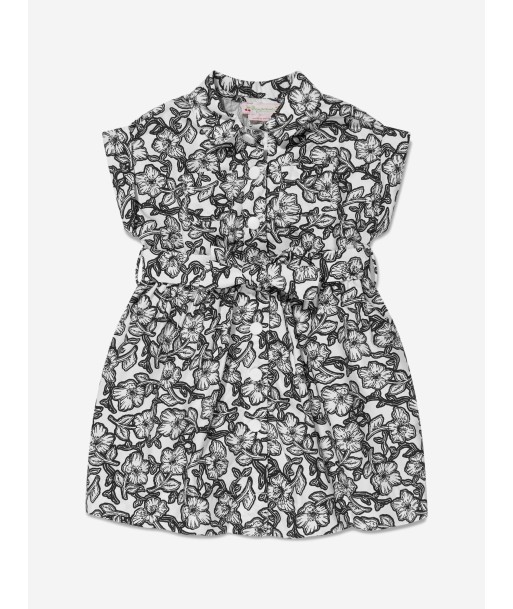 Bonpoint Girls Floral Gisele Dress in Black livraison et retour toujours gratuits