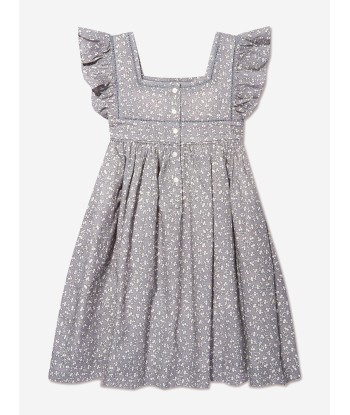 Bonpoint Girls Cassiopee Dress in Blue 2 - 3 jours ouvrés.